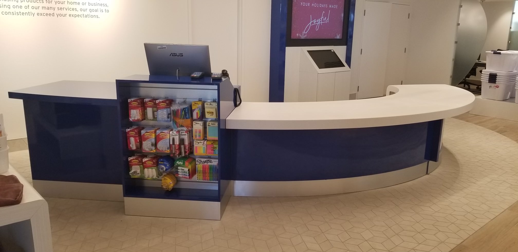 Dymon Counter Wide View