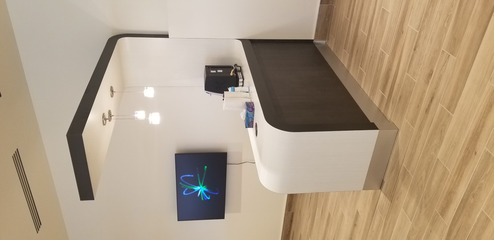 Office Reception Wide View