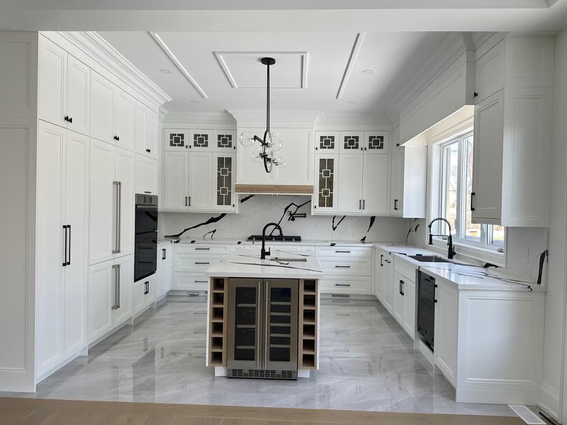 White Kitchen Wide Angle